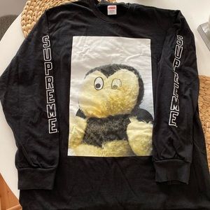 Supreme X Mike Kelley AhhYouth! L/S Tee Black